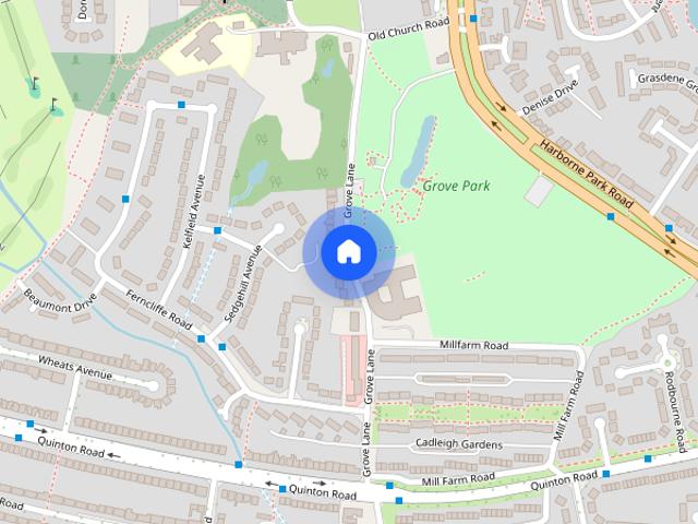 Grove Lane, Harborne, Birmingham, B17
