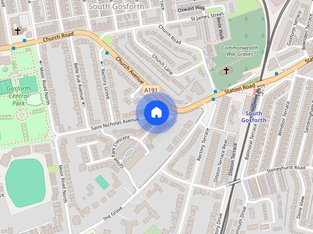 Grove Park, Gosforth, NE3