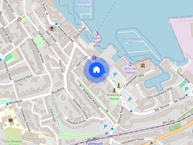 Grove Place, Quayside, TR11