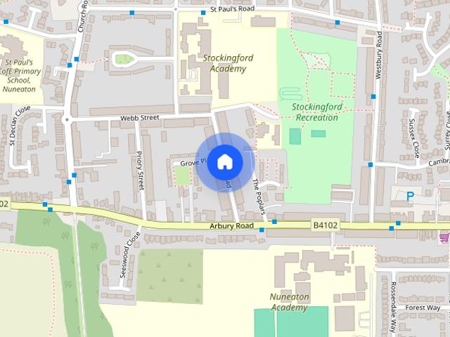 Grove Road, Nuneaton, CV10