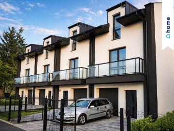 Nowoczesny dom z garażem i ogrodem, 163 m², Grodzisk Mazowiecki
