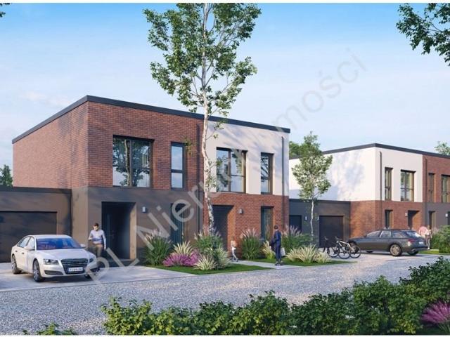 Na sprzedaż nowoczesny segment 137 m² z garażem i ogrodem