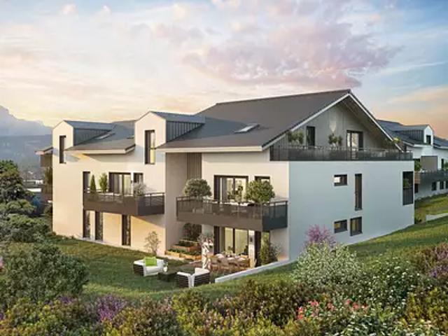 Groisy 74570 Achat / Vente appartement neuf 2 pièces t2 balcon