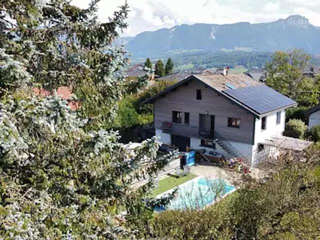 Groisy 74570 Achat / Vente maison 7 pièces t7 piscine jardin