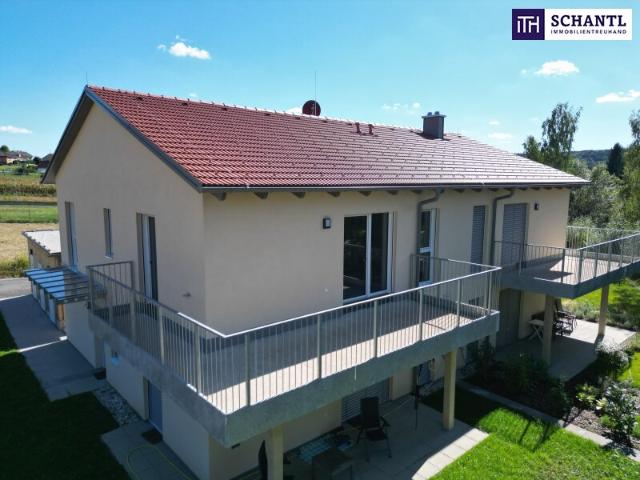 Großartiger 3 Zimmer ERSTBEZUG! 68,50 m² Wohnfläche & ca. 243 m² großer Garten mitten in der THERMENREGION! ANKOMMEN & WOHLFÜHLEN!