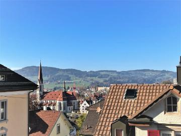Grosse 3.5 Zimmer Wohnung mit herrlicher Aussicht