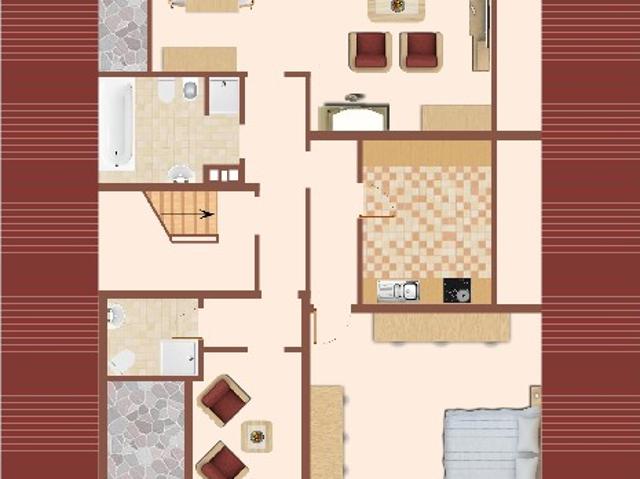 große 3 Zimmer DG Wohnung in Winterberg/Stadt