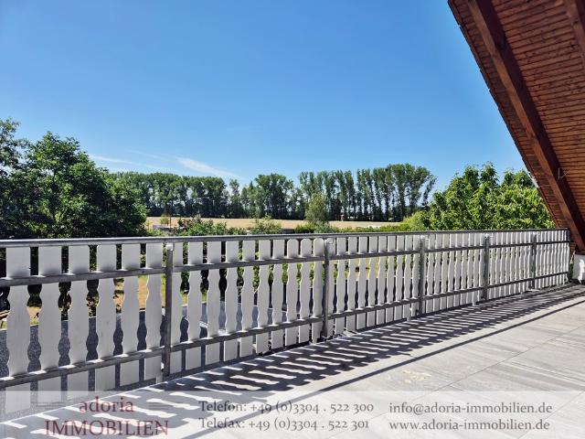 Große 3 Zimmer Wohnung mit Balkon und traumhaftem Blick in die Natur * ab sofort * Bötzow