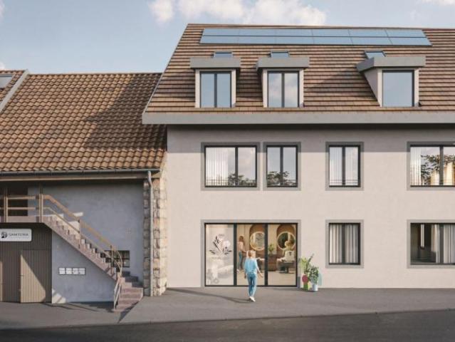 Grosse 2,5 Zimmer Dachgeschosswohnung im Herzen von Moiry