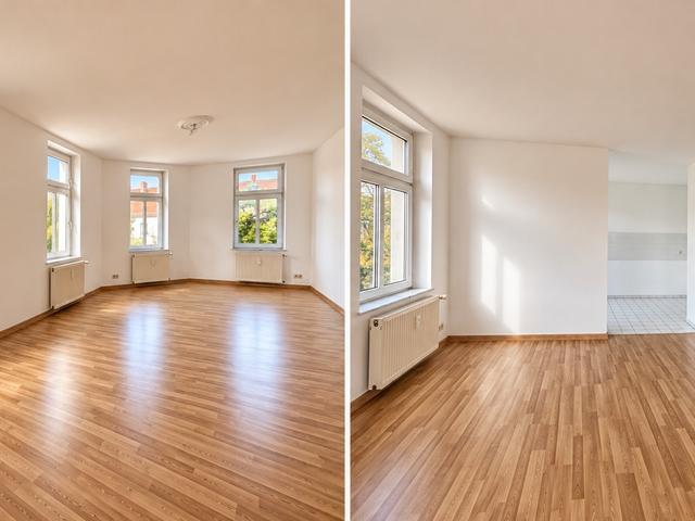 Große 2 Raum Wohnung mit viel Tageslicht in Leipzig Sellerhausen