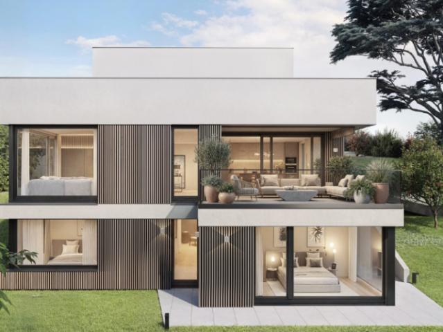 Grosse 6 Zimmer Villa + Küche mit Seeblick und hochwertiger Ausstattung, ab Plan zu verkaufen