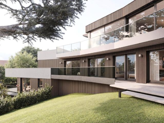 Grosse 6 Zimmer Villa + Küche + Untergeschoss mit Seeblick und gehobener Ausstattung zum Verkauf ab Plan