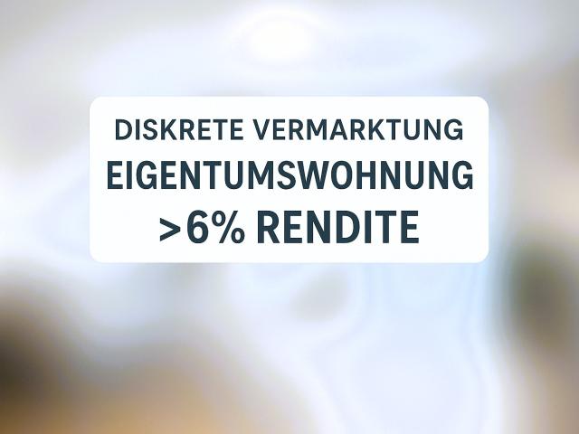Große Eigentumswohnung mit hoher Mietrendite 6% oder zur Selbstnutzung