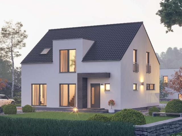 Große Einfamilienhaus mit Grundstück