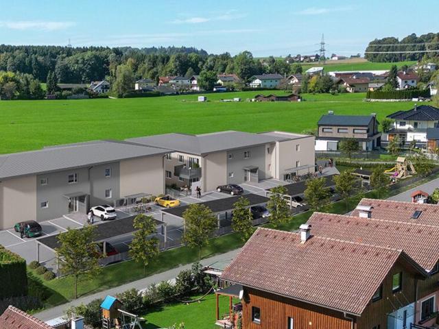 Jetzt Baustellenbesichtigung Vereinbaren | 4 Zi. Erstbezugswohnung mit Balkon Perwang am Grabensee
