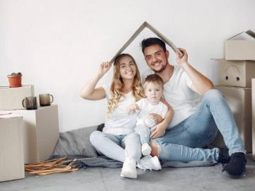 Große Familienwohnung mit Garten!