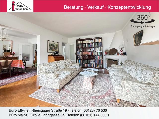 Große helle Top Maisonette Wiesbaden nähe Kurpark: ideal für Familie oder Leben / Arbeiten