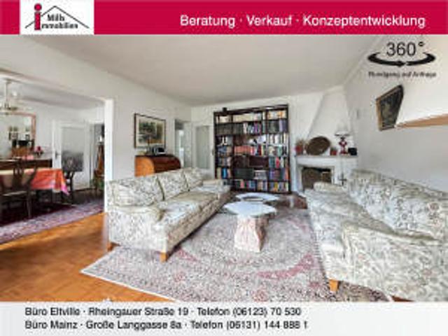 Große helle Top Maisonette Wiesbaden nähe Kurpark: ideal für Familie oder Leben / Arbeiten