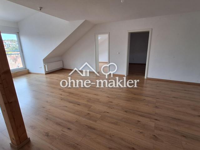 Große Maisonette Wohnung mit Großterrasse in Ochsenfurt, Stadtmitte, am Marktplatz zu vermieten