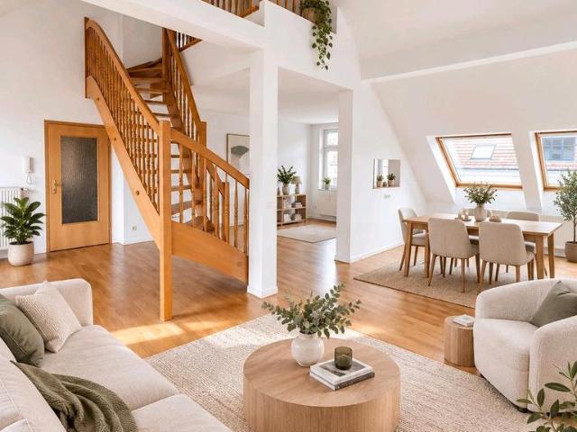 Große Maisonette Wohnung 180 Quadratmeter