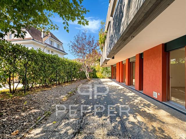 Große Wohnung im Erdgeschoss im Herzen von Chailly