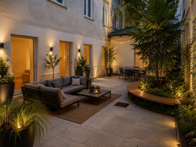 Große Wohnung in der Zollergasse mit Eigenem Hof