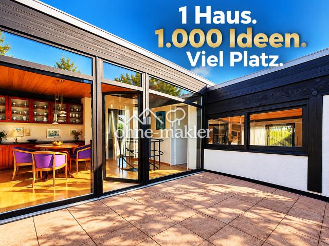 Großer Atrium Endbungalow Dietzenbach Hexenberg