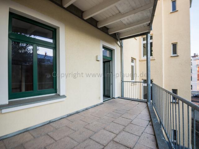 Großer Balkon – Bad mit Dusche – Stellplatz | 3 Zimmer Wohnung Plauen Haselbrunn