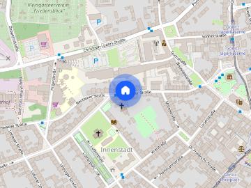 Großer Balkon, grandioser Ausblick – zentrale Wohnung nahe der Altstadt!