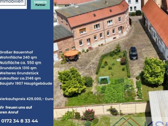 Großer traumhafter Dreiseitenhof vor den Toren Leipzigs zu verkaufen. Ein Paradies für Familien