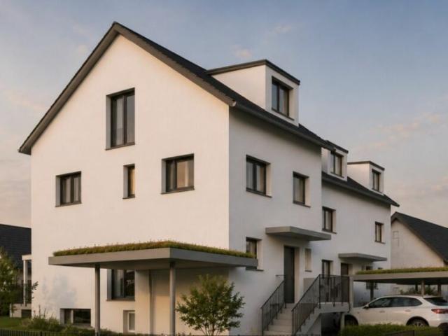 Grosses Neubau EFH, Haus A, 6.5 Zimmer mit Garten, Studio, 3 Nasszellen, Carport & Parkplatz