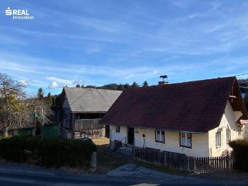 Großes Baugrundstück mit sanierungsbedürftigem Haus mit Nebengebäuden beim Schöckl