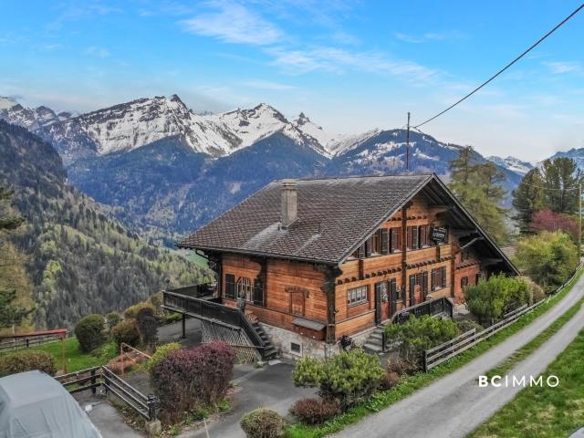 Großes Chalet mit 4 Wohnungen auf einem prächtigen Grundstück | Exklusiv für BC, meiner Meinung nach