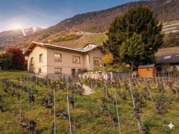 Grosses Haus mit Garten in Martigny! Bauland!
