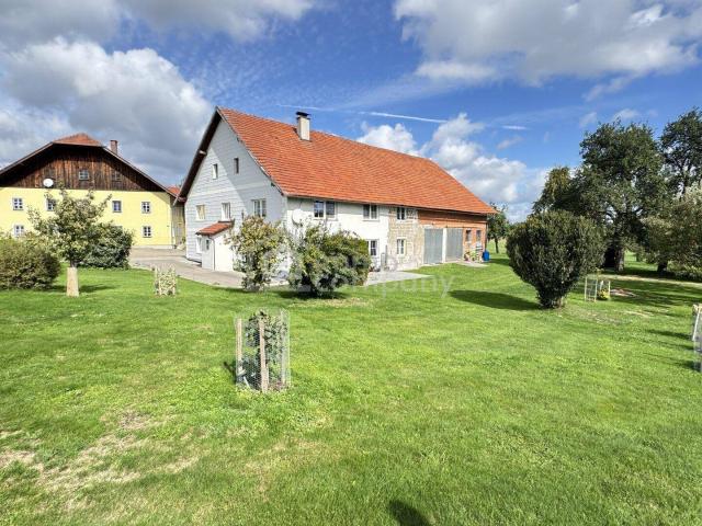 Großes Haus mit zwei 140m² Wohnungen, 2000m² Grund, Tenne und Werkstatt/Stall, Seewalchen am Attersee/Staudach