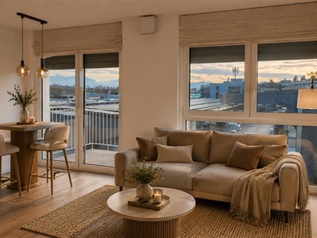 Grosses Studio mit Balkon und Keller – 2. Stock – Neues Projekt