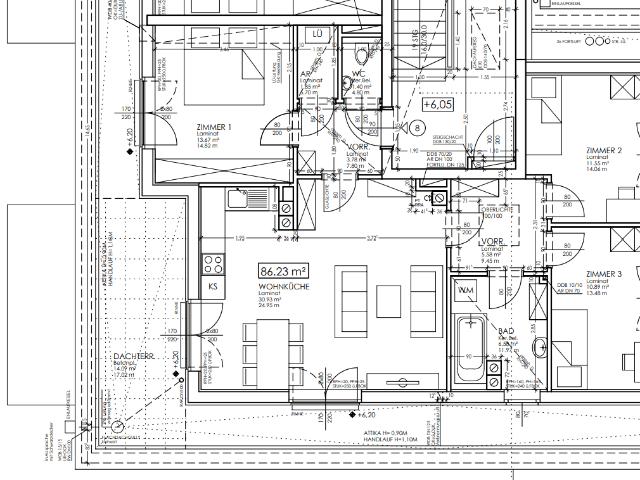 Großrust | Geförderte Miete mit Kaufoption | 2.OG mit Balkon