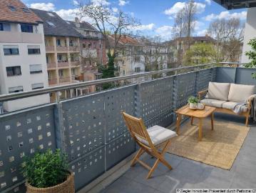 Großzüg. Wohnung mit 3 Balkonen u.TG Platz, in MA City, Nähe Hbf. 55504059