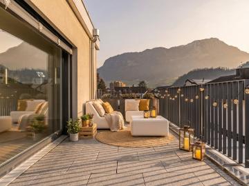 Stansstad, Nidwalden - Garten, Terrasse