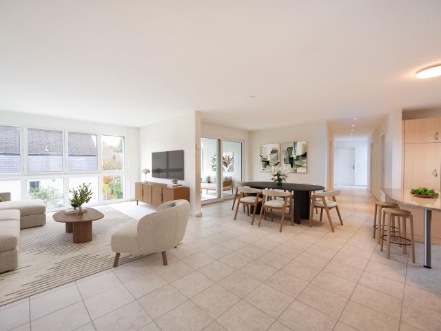 Grosszügig, ruhig und barrierefrei 4.5 Zimmerwohnung mit Wintergarten