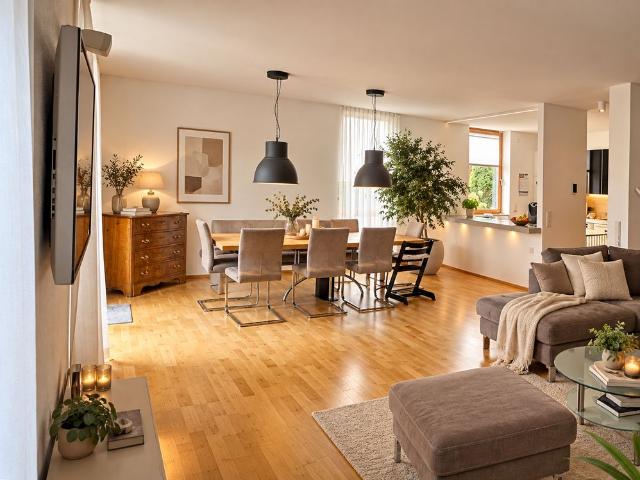 Großzügig wohnen wie im eigenen Haus!* Bauhaus Architektur in der begehrten Göttersiedlung