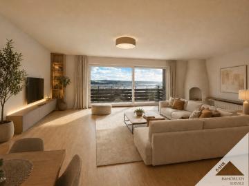 Großzügige 4 Zi. Wohnung in Doppelhaushälfte mit Panoramablick