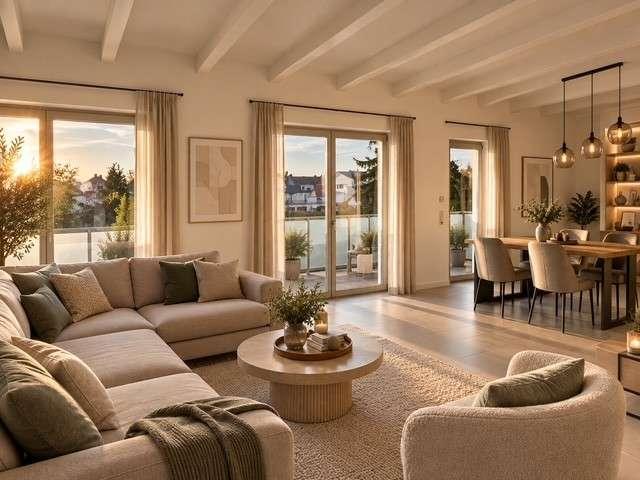 Großzügige 4 Zimmer Wohnung mit 2 Balkonen und Stellplatz in Lorsch!
