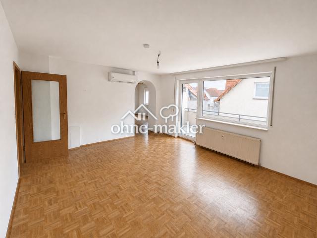 Großzügige 4 Zimmer Wohnung mit Tageslichtbad in Neuberg Ravolzhausen mit Klimaanlage