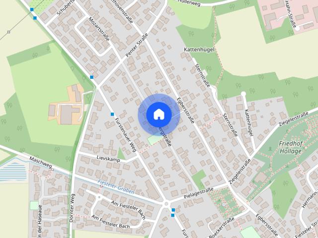 Großzügige 4 Zimmer Wohnung mit Garten und Tiefgarage in ruhiger Lage von Wallenhorst Hollage!
