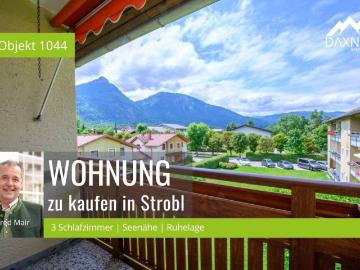 Großzügige 4 Zimmer Wohnung in ruhiger Grünlage – nur 2 Gehminuten zum Wolfgangsee
