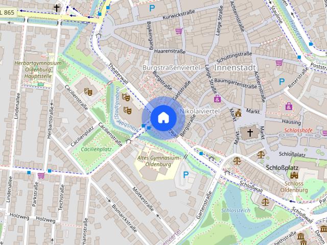 Großzügige 4 Zimmer Wohnung zwischen Innenstadt und Hauptbahnhof ideal für WGs!
