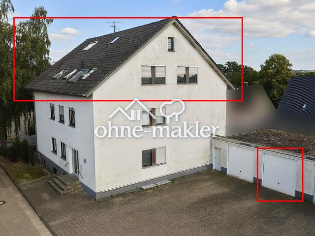 Großzügige 4 Zimmer DG Wohnung mit Balkon und Garage – vermietete Kapitalanlage