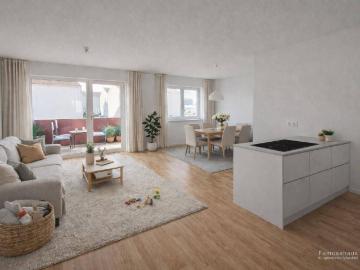 Großzügige 4 Zimmer Eigentumswohnung | 96 m² Wohnfläche | mit Freiflächen & 2 Parkplätzen Ziegelmassivbau!