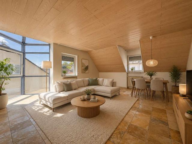 Großzügige 4 Zimmer Maisonette Wohnung mit Balkon in 72160 Horb Altheim